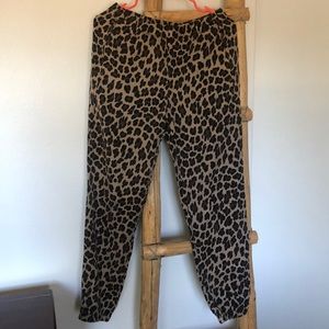 Leopard Joggers